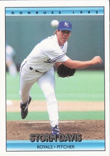 #529 Storm Davis - Kansas City Royals - 1992 Donruss Baseball