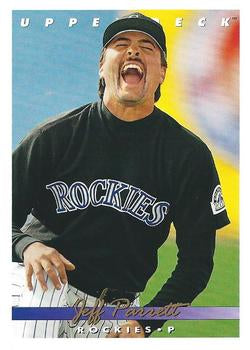 #529 Jeff Parrett - Colorado Rockies - 1993 Upper Deck Baseball