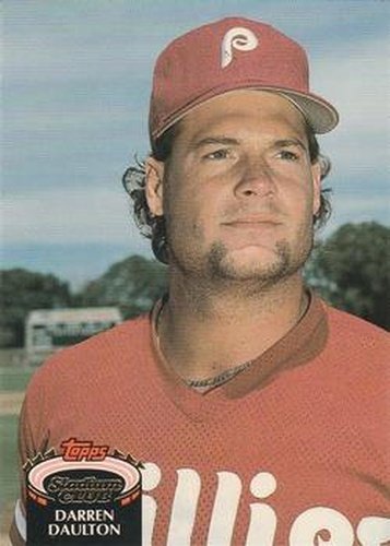 #529 Darren Daulton - Philadelphia Phillies - 1992 Stadium Club Baseball