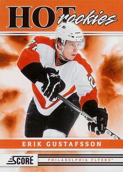 #529 Erik Gustafsson - Philadelphia Flyers - 2011-12 Score Hockey