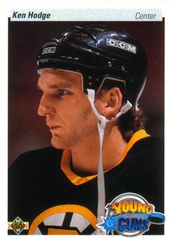 #529 Ken Hodge - Boston Bruins - 1990-91 Upper Deck Hockey