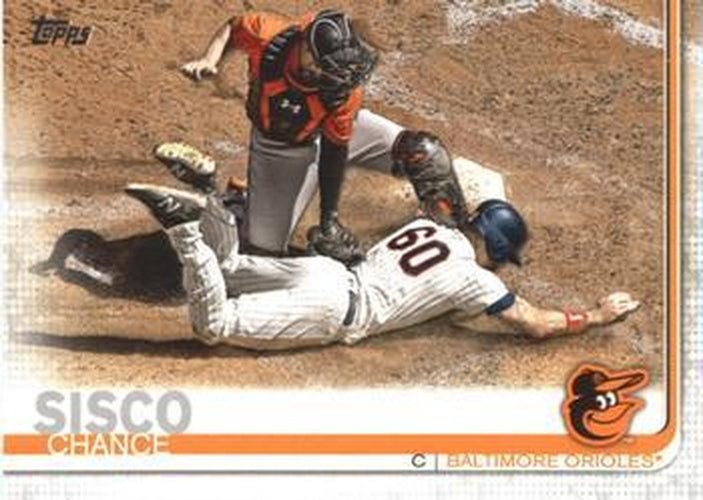 #529a Chance Sisco - Baltimore Orioles - 2019 Topps Baseball