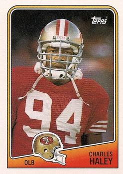 #52 Charles Haley - San Francisco 49ers - 1988 Topps Football