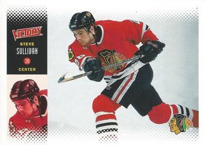#52 Steve Sullivan - Chicago Blackhawks - 2000-01 Upper Deck Victory Hockey
