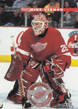 #52 Mike Vernon - Detroit Red Wings - 1996-97 Donruss Hockey