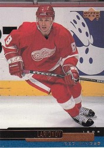 #52 Igor Larionov - Detroit Red Wings - 1999-00 Upper Deck Hockey