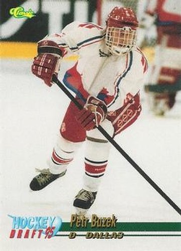 #52 Petr Buzek - Dallas Stars / HC Dukla Jihlava - 1995 Classic Hockey