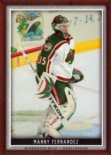 #52 Manny Fernandez - Minnesota Wild - 2006-07 Upper Deck Beehive Hockey