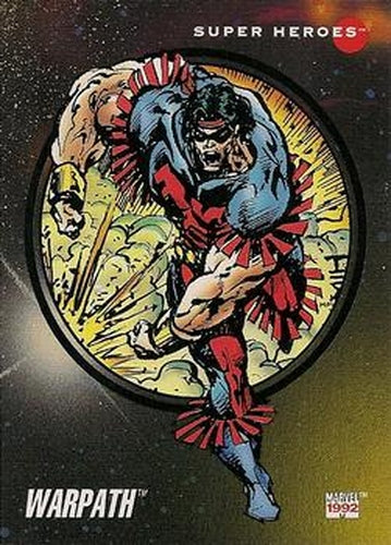 #52 Warpath - 1992 Impel Marvel Universe