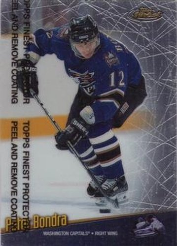 #52 Peter Bondra - Washington Capitals - 1998-99 Finest Hockey