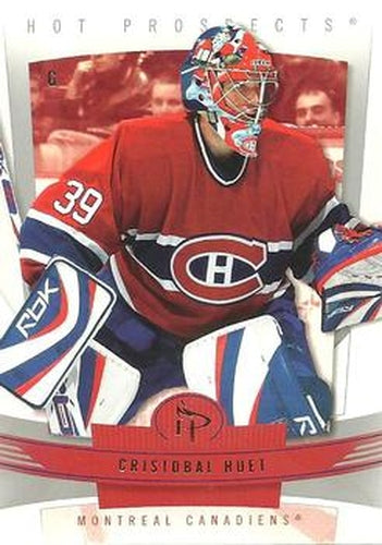 #52 Cristobal Huet - Montreal Canadiens - 2006-07 Fleer Hot Prospects Hockey