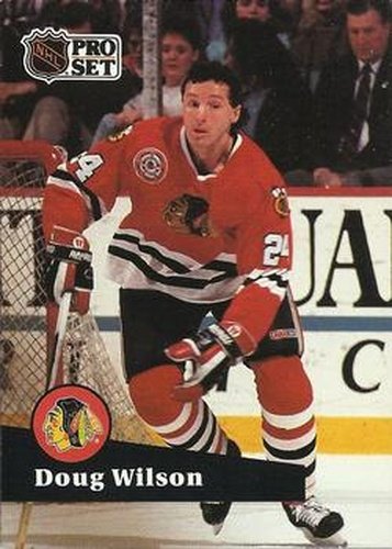 #52 Doug Wilson - 1991-92 Pro Set Hockey