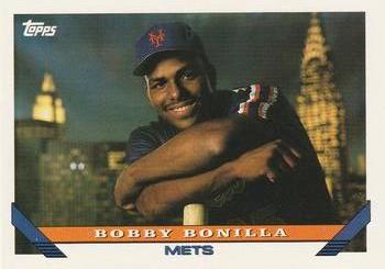 #52 Bobby Bonilla - New York Mets - 1993 Topps Baseball
