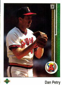#552 Dan Petry - California Angels - 1989 Upper Deck Baseball