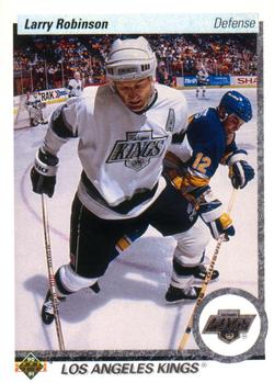 #52 Larry Robinson - Los Angeles Kings - 1990-91 Upper Deck Hockey