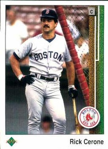 #152 Rick Cerone - Boston Red Sox - 1989 Upper Deck Baseball