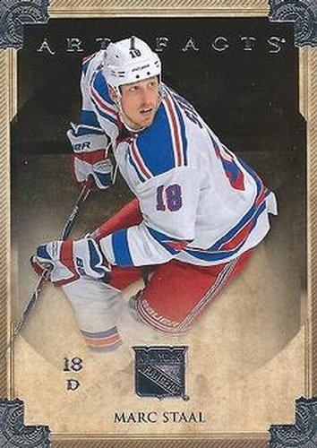 #52 Marc Staal - New York Rangers - 2013-14 Upper Deck Artifacts Hockey