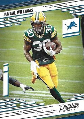 #52 Jamaal Williams - Detroit Lions - 2021 Panini Prestige Football