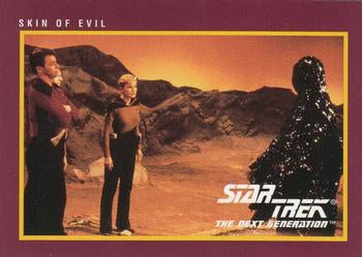#52 Skin of Evil - 1991 Impel Star Trek 25th Anniversary