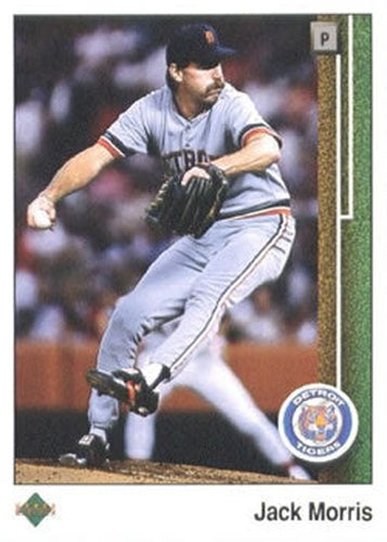 #352 Jack Morris - Detroit Tigers - 1989 Upper Deck Baseball