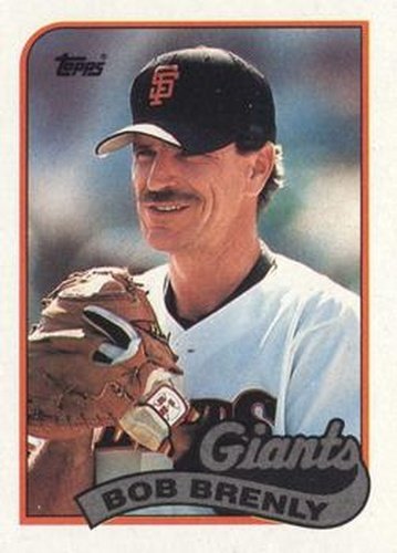 #52 Bob Brenly - San Francisco Giants - 1989 Topps Baseball