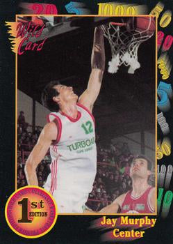 #52 Jay Murphy - Boston College Eagles - 1991-92 Wild Card Basketball