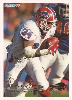#52 Thurman Thomas - Buffalo Bills - 1994 Fleer Football