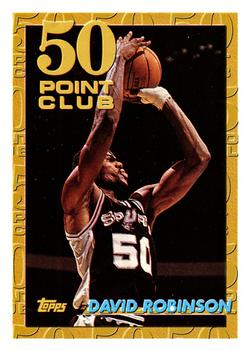 #52 David Robinson - San Antonio Spurs - 1993-94 Topps Basketball