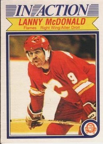 #52 Lanny McDonald - Calgary Flames - 1982-83 O-Pee-Chee Hockey