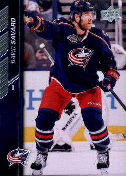 #52 David Savard - Columbus Blue Jackets - 2015-16 Upper Deck Hockey