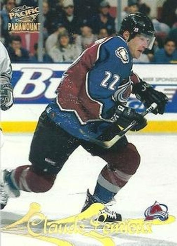 #52 Claude Lemieux - Colorado Avalanche - 1997-98 Pacific Paramount Hockey