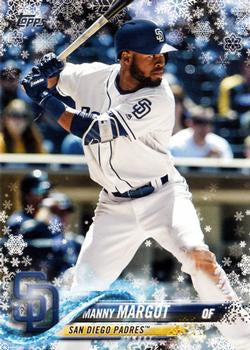 #HMW52 Manny Margot - San Diego Padres - 2018 Topps Holiday Baseball