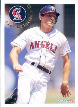 #52 Gary DiSarcina - California Angels - 1994 Fleer Baseball