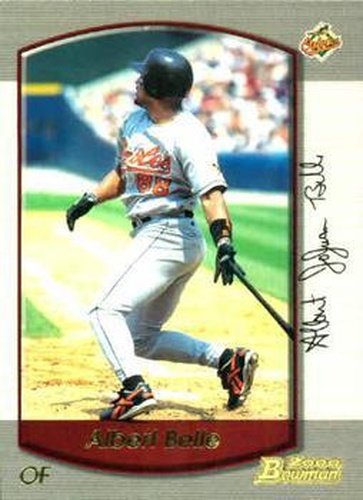 #52 Albert Belle - Baltimore Orioles - 2000 Bowman Baseball