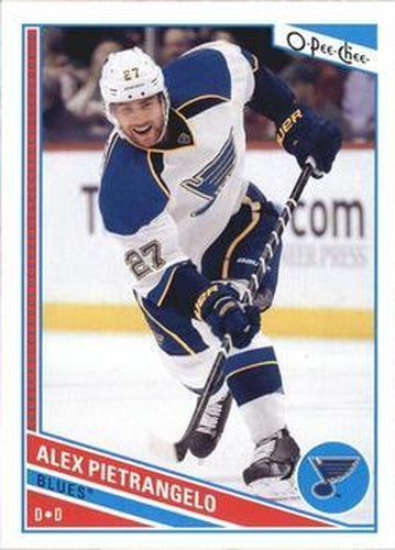 #52 Alex Pietrangelo - St. Louis Blues - 2013-14 O-Pee-Chee Hockey