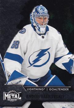 #52 Andrei Vasilevskiy - Tampa Bay Lightning - 2020-21 Skybox Metal Universe Hockey