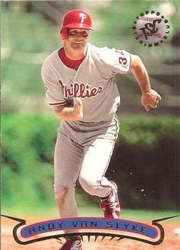 #52 Andy Van Slyke - Philadelphia Phillies - 1996 Stadium Club Baseball