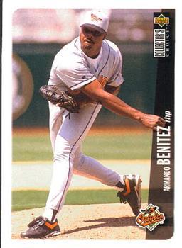 #52 Armando Benitez - Baltimore Orioles - 1996 Collector's Choice Baseball