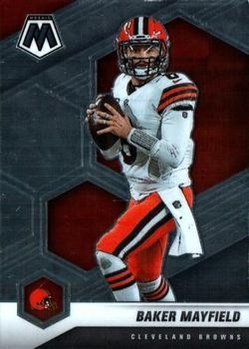 #52 Baker Mayfield - Cleveland Browns - 2021 Panini Mosaic Football