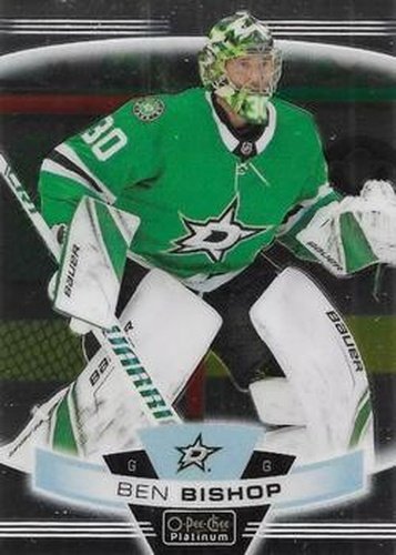 #52 Ben Bishop - Dallas Stars - 2019-20 O-Pee-Chee Platinum Hockey