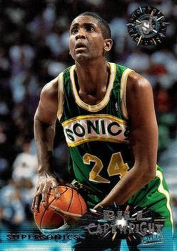 #52 Bill Cartwright - Seattle SuperSonics - 1995-96 Stadium Club Basketball
