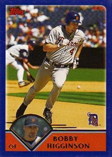 #52 Bobby Higginson - Detroit Tigers - 2003 Topps Baseball