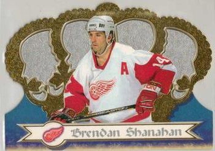 #52 Brendan Shanahan - Detroit Red Wings - 1999-00 Pacific Crown Royale Hockey