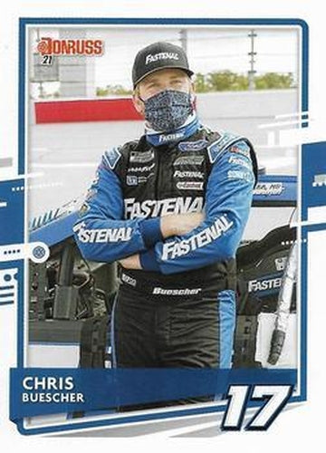 #52 Chris Buescher - Roush Fenway Racing - 2021 Donruss Racing