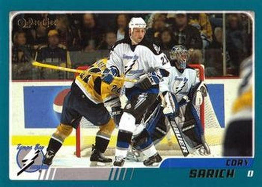 #52 Cory Sarich - Tampa Bay Lightning - 2003-04 O-Pee-Chee Hockey