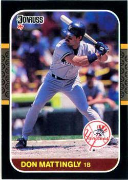 #52 Don Mattingly - New York Yankees - 1987 Donruss Baseball