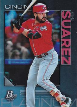 #52 Eugenio Suarez - Cincinnati Reds - 2020 Bowman Platinum Baseball