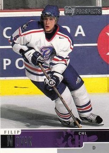 #52 Filip Novak - Regina Pats - 1999-00 Upper Deck Prospects Hockey