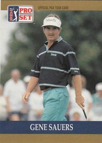 #52 Gene Sauers - 1990 Pro Set PGA Tour Golf
