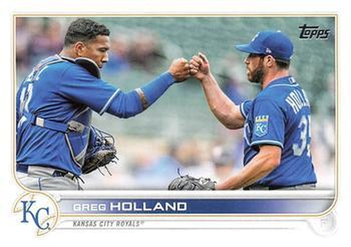 #52 Greg Holland - Kansas City Royals - 2022 Topps Baseball